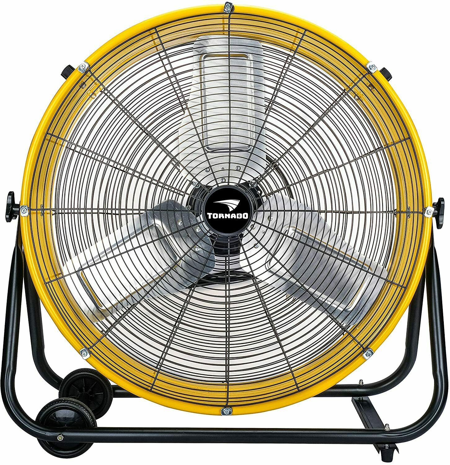 Industrial Shop Fan Drum Heavy Duty Rolling Factory Floor Garage Barn ...